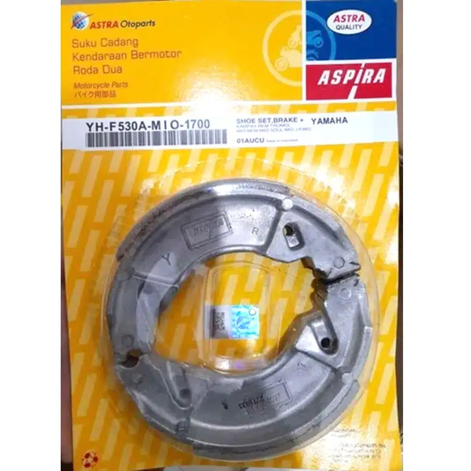 SHOE SET BRAKE & SPRING