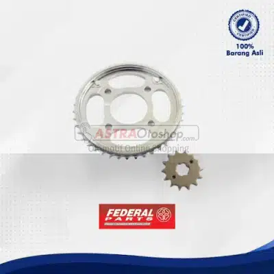 Drive Chain Kit FEDERAL PARTS untuk Honda Mega Pro New 150 (428-14T/42T/124L)