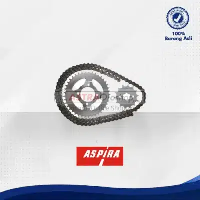 Paket Drive Chain/ Gear Set Aspira untuk motor Honda WIN