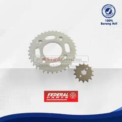 Drive Chain Kit FEDERAL PARTS untuk Honda New Blade (420-14T/37T/104L)