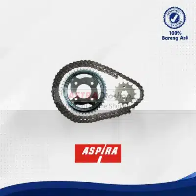 Paket Drive Chain/ Gear Set Aspira untuk motor Honda CB 150R Streetfire