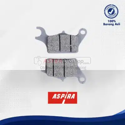 Kampas Rem Cakram ASPIRA untuk motor BEAT ESP (Dpn), VARIO FI (Dpn), VARIO 150 ESP (Dpn), SCOOPY FI (Dpn), dan Sejenis