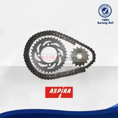 Paket Drive Chain/ Gear Set Aspira untuk motor Yamaha RXK