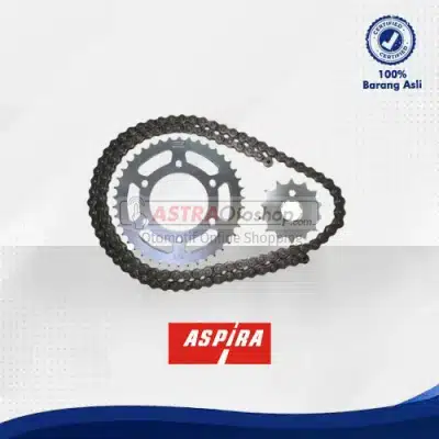 Paket Drive Chain/ Gear Set Aspira untuk motor Yamaha MX King