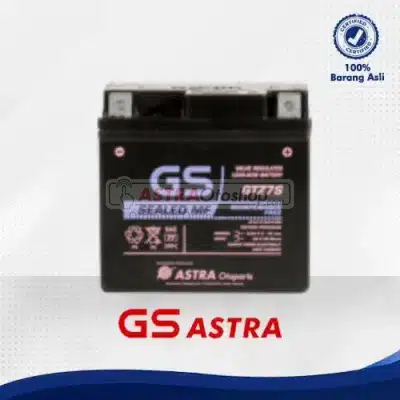 Aki Motor GS ASTRA MF GTZ-7S GTZ7S untuk Motor Honda CBR 150 R, Honda New Sonic 150R, Suzuki New Satria FU150