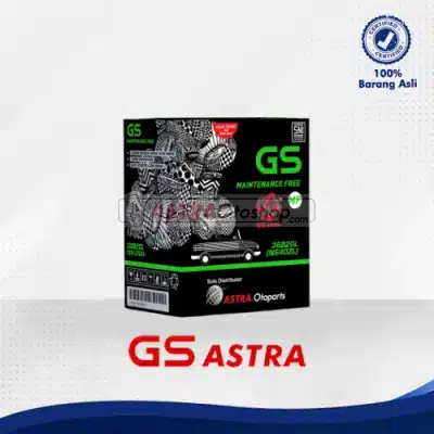 Aki Mobil GS ASTRA MF NS40ZL untuk Toyota Agya, Calya, Corolla Altis, Hilux, Daihatsu Ayla, Sigra, Sirion, Honda City, Jazz, Brio, Mobilio, dll