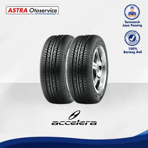 E-Voucher Astra Otoservice Ban Mobil (Include Spooring) Bundling 2 Pcs Accelera ECO PLUSH 175/65R14 untuk mobil Toyota Agya, Daihatsu Ayla, Honda Brio Satya