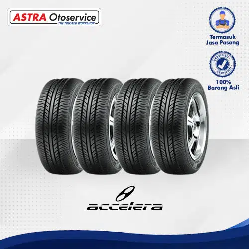E-Voucher Astra Otoservice Ban Mobil (Include Spooring) Bundling 4 Pcs Accelera ECO PLUSH 175/65R14 untuk mobil Toyota Agya, Daihatsu Ayla, Honda Brio Satya