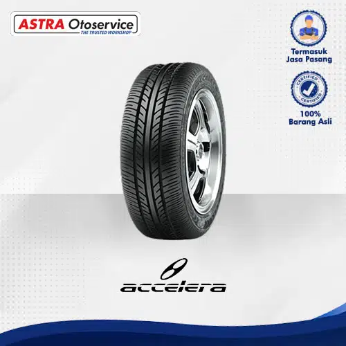 E-Voucher Astra Otoservice Ban Mobil (Include Spooring) 1 Pcs Accelera ECO PLUSH 185/70R14 untuk mobil Toyota Avanza, Daihatsu Xenia