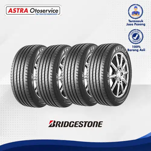 E-Voucher Astra Otoservice Ban Mobil (Include Spooring) Bundling 4 Pcs Bridgestone ECOPIA 205/65SR16 untuk mobil Toyota Innova Reborn, Nissan Teana
