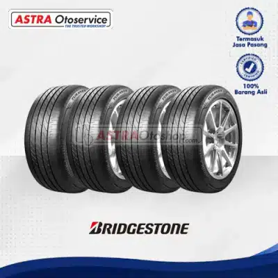 E-Voucher Astra Otoservice Ban Mobil (Include Spooring) Bundling 4 Pcs Bridgestone TURANZA 215/55R17 untuk mobil Toyota Innova, Honda HRV, Toyota Camry, Nissan Juke