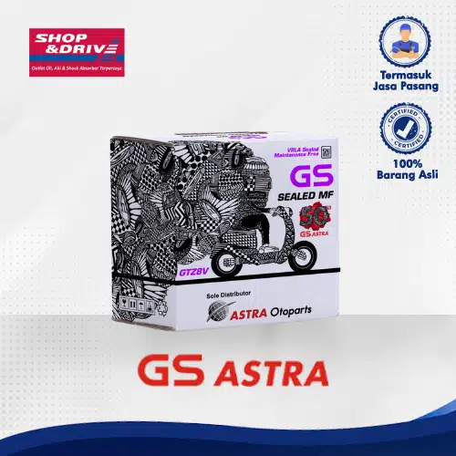 [TRADE IN] Pemasangan + GS GSM GTZ-8V MF NOSIZE