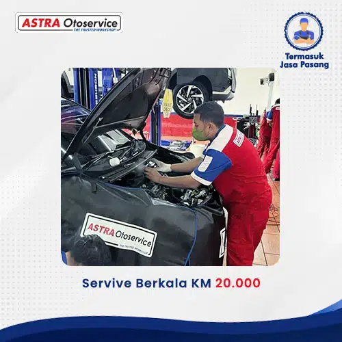Voucher Jasa Service Berkala Astraotoservice 20000KM Mobil Bensin