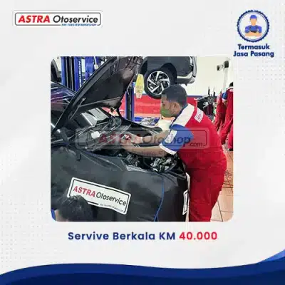 Voucher Jasa Service Berkala Astraotoservice 40000KM Mobil Bensin