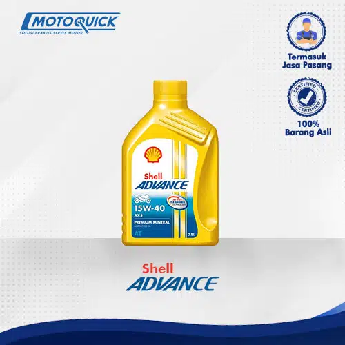 MQ Shell Advance AX5 15W40 0.8L