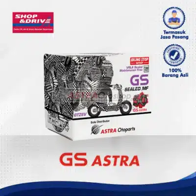 [TRADE IN]  Voucher Aki MotorPemasangan + AKI GS ASTRA MF GTZ-6V untuk Motor Honda BeAT eSP CBS ISS, Honda CBR 150 R, Honda New Sonic 150R, Honda Vario 125, Yamaha Mio M3 AKS SSS, Suzuki New Satria FU150, NMAX 2022 up