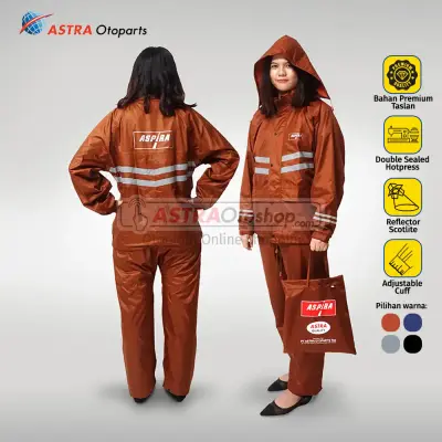 Paket Jas Hujan size L Premium Aspira ASTRA Original