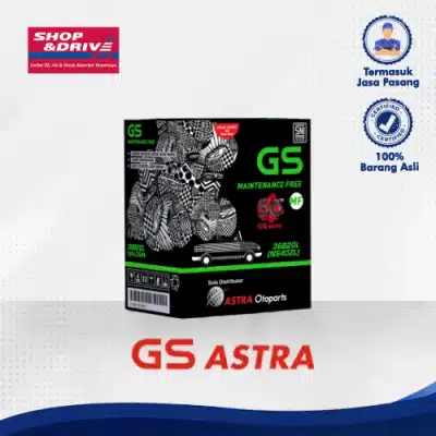 Aki GS MF NS40ZL + Pemasangan