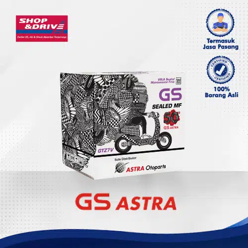 [TRADE IN] Voucher Aki di SnD GS Astra VRLA GTZ-7V