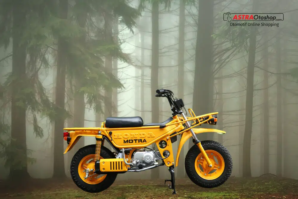 Honda CT50 Motra: Motor Trail Bebek Kokoh untuk Off-Road 