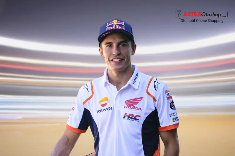 Marc Marquez Tetap Tersenyum Meski Jatuh dan Gagal di MotoGP