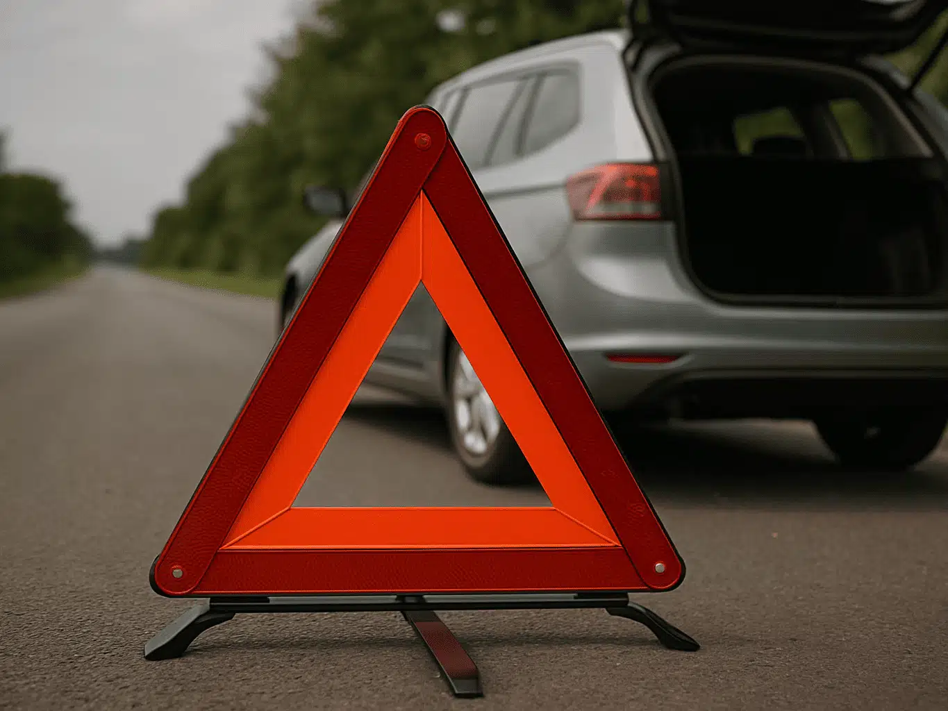 Segitiga Pengaman Mobil: Aturan Wajib dan Fungsinya di Jalan ...