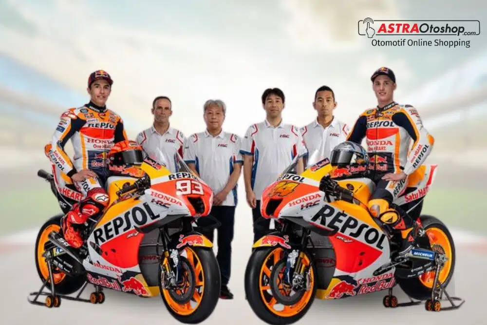 Tim MotoGP Honda Repsol Memperkenalkan Livery Baru 2024