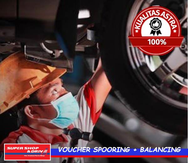 Voucher Spooring + Balancing Shop&Drive